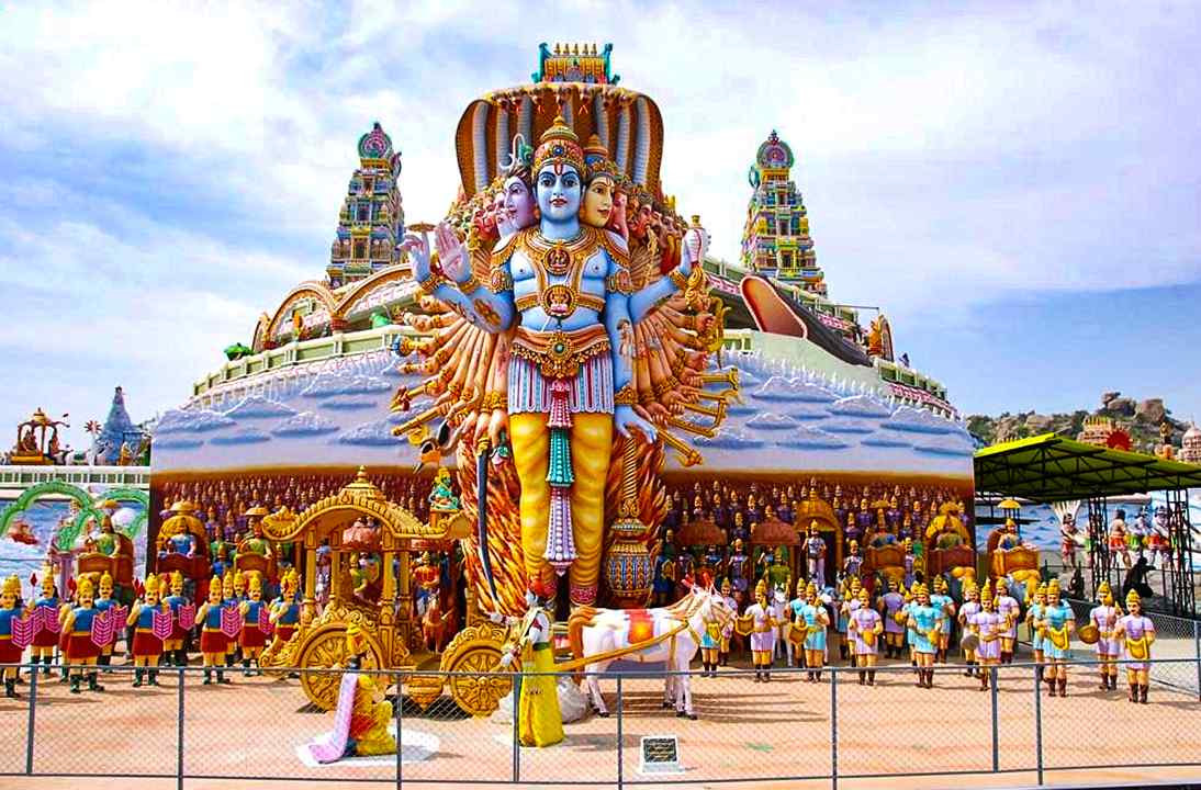 Surendrapuri Mythological Theme Park – family-friendly attraction near            Go Ranch Resort, Yadagirigutta, Telangana